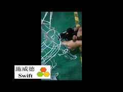 2400 - 3600pcs/H জিপ টাই মেশিন ডেস্কটপ টাইপ বৈদ্যুতিক চালিত