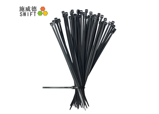 কেনা T25100 T25120 এর জন্য কালো 1000pcs/ব্যাগ UL94V2 8KG নাইলন কেবল টাই online manufacture