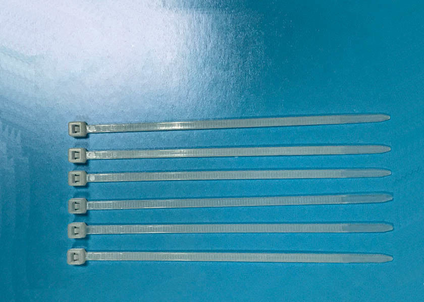 Natural / White Nylon Cable Ties 6 Inch 3.6mm Width With Flammability UL94V2